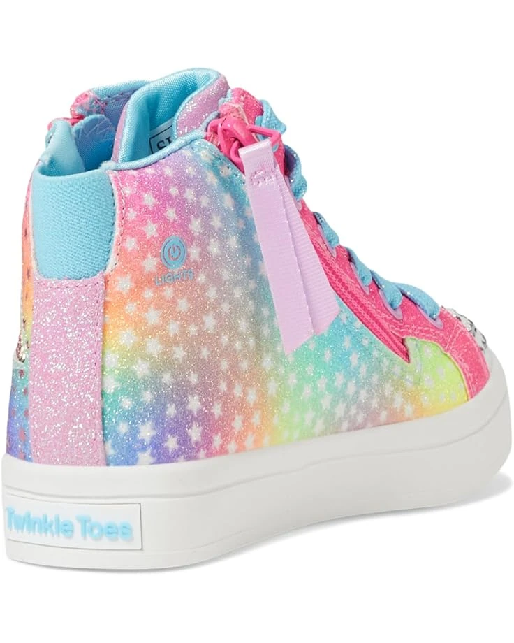 SKECHERS KIDS Twi-Lites 2.0 - Star Zips 314398L (Little Kid/Big Kid) | Sneakers & Athletic Shoes 7 SKECHERS KIDS Twi-Lites 2.0 - Star Zips 314398L (Little Kid/Big Kid) | Sneakers & Athletic Shoes - Image 5
