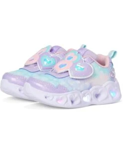 SKECHERS KIDS Heart Lights - Lovin Reflection 302693N (Toddler) | Sneakers & Athletic Shoes