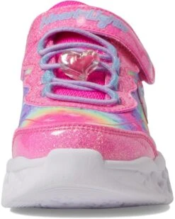 SKECHERS KIDS Flutter Heart Lights - Groovy Swirl 303253L (Little Kid/Big Kid) | Sneakers & Athletic Shoes -Shoe Kids Shop 61daAqbKayL. AC SR736920