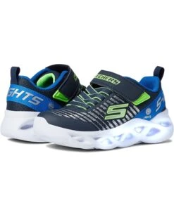 SKECHERS KIDS Sport Lighted - Twisty Brights 406150L (Little Kid/Big Kid) | Sneakers & Athletic Shoes