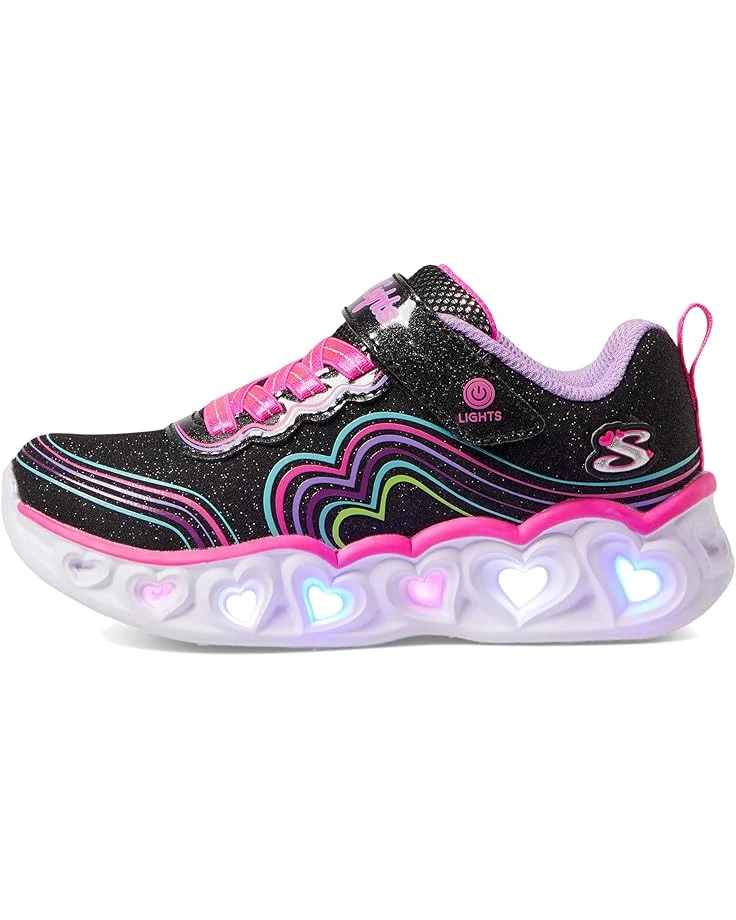 SKECHERS KIDS Heart Lights - Retro Hearts 302689L (Little Kid/Big Kid) | Sneakers & Athletic Shoes 6 SKECHERS KIDS Heart Lights - Retro Hearts 302689L (Little Kid/Big Kid) | Sneakers & Athletic Shoes - Image 4