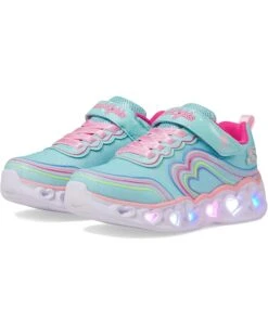 SKECHERS KIDS Heart Lights - Retro Hearts (Little Kid/Toddler/Big Kid) | Sneakers & Athletic Shoes