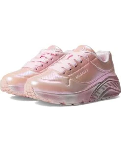 SKECHERS KIDS Uno Lite - Metallic Moves 310397L (Little Kid/Big Kid) | Sneakers & Athletic Shoes