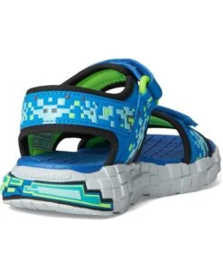 SKECHERS KIDS Mega-Splash 4K 402161L (Little Kid/Big Kid) | Sandals -Shoe Kids Shop 71QeQDvmdnL. AC SR736920