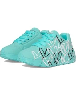 SKECHERS KIDS Uno Lite - Metallic Love 314067L (Little Kid/Big Kid) | Sneakers & Athletic Shoes -Shoe Kids Shop 71RgKR7vbwL. AC SR736920