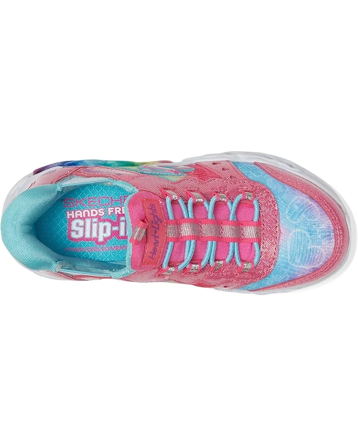 SKECHERS KIDS Hands Free Slip-Ins Infinite Heart Lights - Eternal Shimmer (Little Kid/Big Kid) | Sneakers & Athletic Shoes 4 SKECHERS KIDS Hands Free Slip-Ins Infinite Heart Lights - Eternal Shimmer (Little Kid/Big Kid) | Sneakers & Athletic Shoes - Image 2