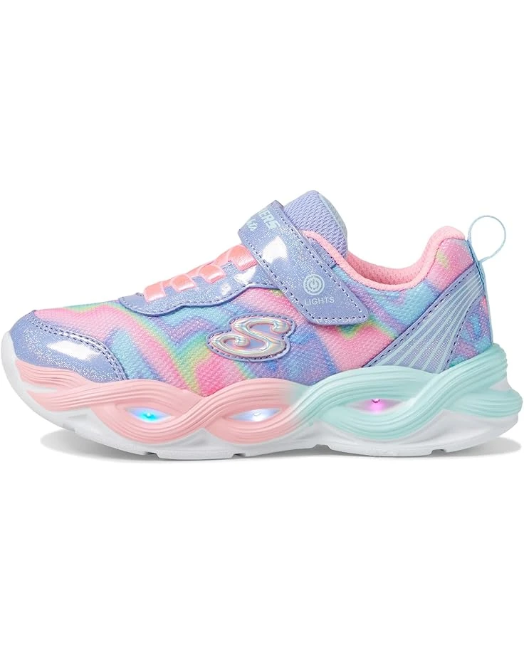 SKECHERS KIDS Twisty Glow - Sorbet Swirl 303716L Light Up Sneaker (Little Kid/Big Kid) | Sneakers & Athletic Shoes 6 SKECHERS KIDS Twisty Glow - Sorbet Swirl 303716L Light Up Sneaker (Little Kid/Big Kid) | Sneakers & Athletic Shoes - Image 4