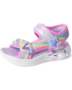 SKECHERS KIDS Unicorn Dreams Sandal - Dreamy Unicorns 303107L (Little Kid/Big Kid) | Sandals -Shoe Kids Shop 71bUDNMfFLL. AC SR736920