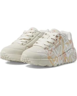 SKECHERS KIDS Uno Lite - Metallic Love 314067L (Little Kid/Big Kid) | Sneakers & Athletic Shoes -Shoe Kids Shop 71denS1ubL. AC SR736920