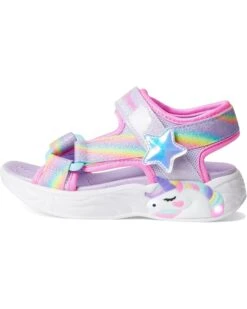 SKECHERS KIDS Unicorn Dreams Sandal - Dreamy Unicorns 303107L (Little Kid/Big Kid) | Sandals -Shoe Kids Shop 71fAOm9BamL. AC SR736920