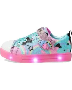 SKECHERS KIDS Twinkle Sparks Ice 2.0 - Shimmering Sky (Little Kid) | Sneakers & Athletic Shoes -Shoe Kids Shop 71sgZZawGyL. AC SR736920