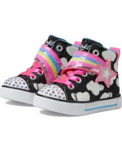 SKECHERS KIDS Twinkle Sparks - Shooting Star Brights 314775N (Toddler) | Sneakers & Athletic Shoes