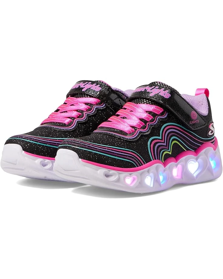 SKECHERS KIDS Heart Lights - Retro Hearts 302689L (Little Kid/Big Kid) | Sneakers & Athletic Shoes 3 SKECHERS KIDS Heart Lights - Retro Hearts 302689L (Little Kid/Big Kid) | Sneakers & Athletic Shoes