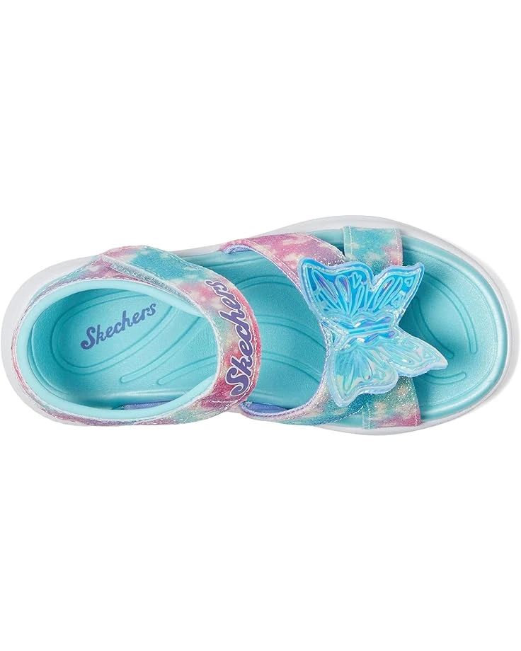SKECHERS KIDS Jumpsters Sandal - Butterfly Brites 303109L (Little Kid/Big Kid) | Sandals 4 SKECHERS KIDS Jumpsters Sandal - Butterfly Brites 303109L (Little Kid/Big Kid) | Sandals - Image 2