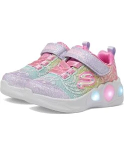 SKECHERS KIDS Sport Lighted-Lighted Princess 302686N (Toddler) | Sneakers & Athletic Shoes